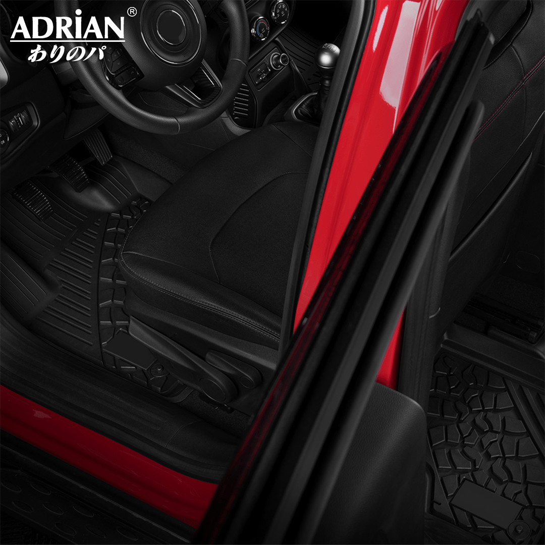 Jeep Wrangler JL 2018 - 2025 (4 doors) - Pro Series Car Mats - Adrian