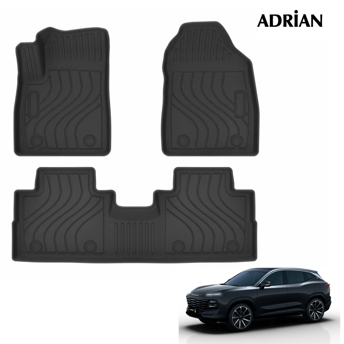 Jetour Dashing 2022 - 2025 - Gards Series Car Mats - Adrian
