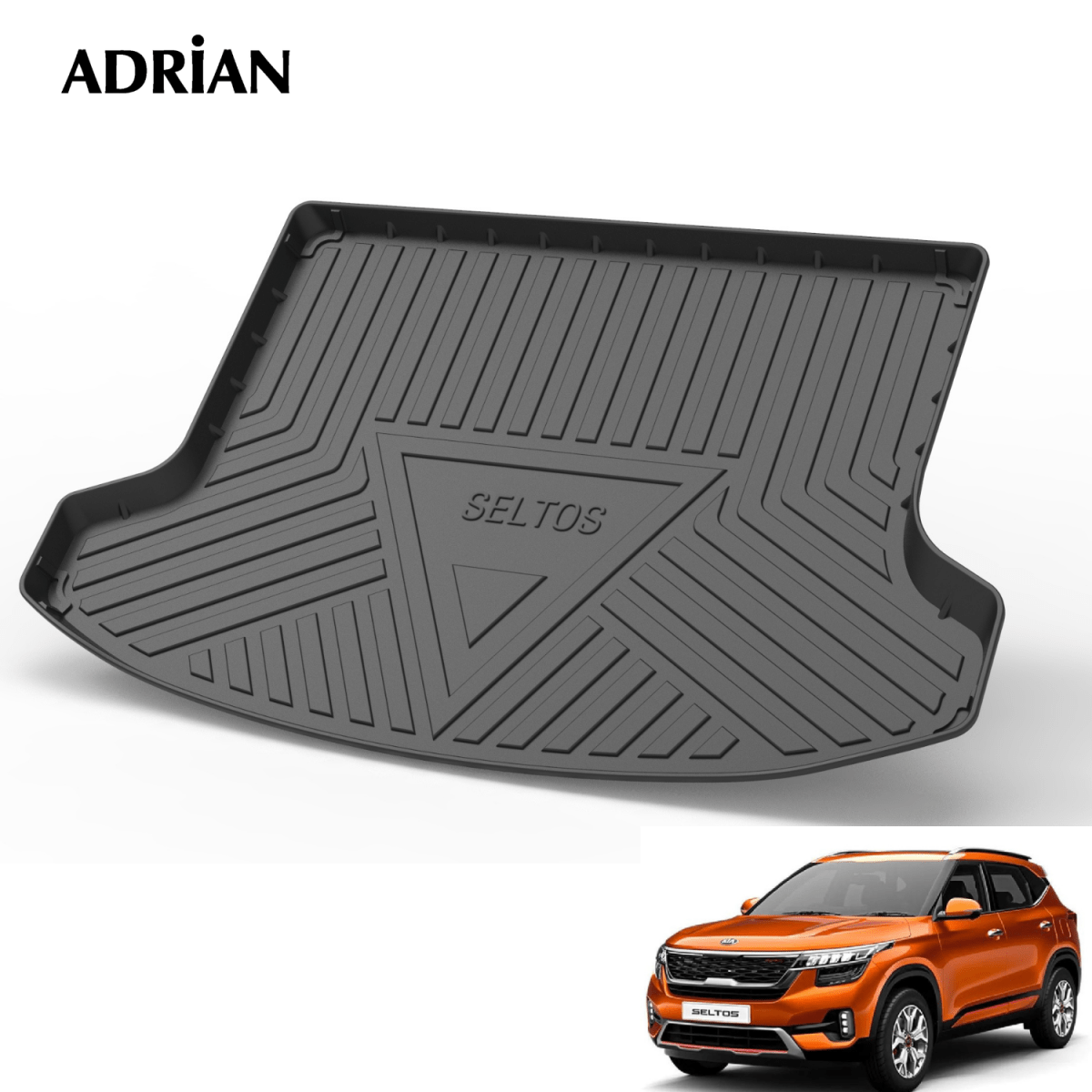 Kia Seltos 2020 - 2025 - Gards Series Trunk Mat - Adrian