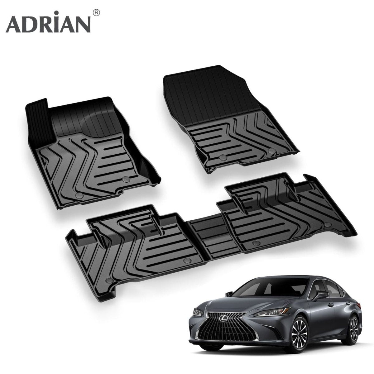 Lexus ES 2019 - 2025/ Toyota Avalon 2018 - 2025 - Adrian Pro Series Car Mats - Adrian