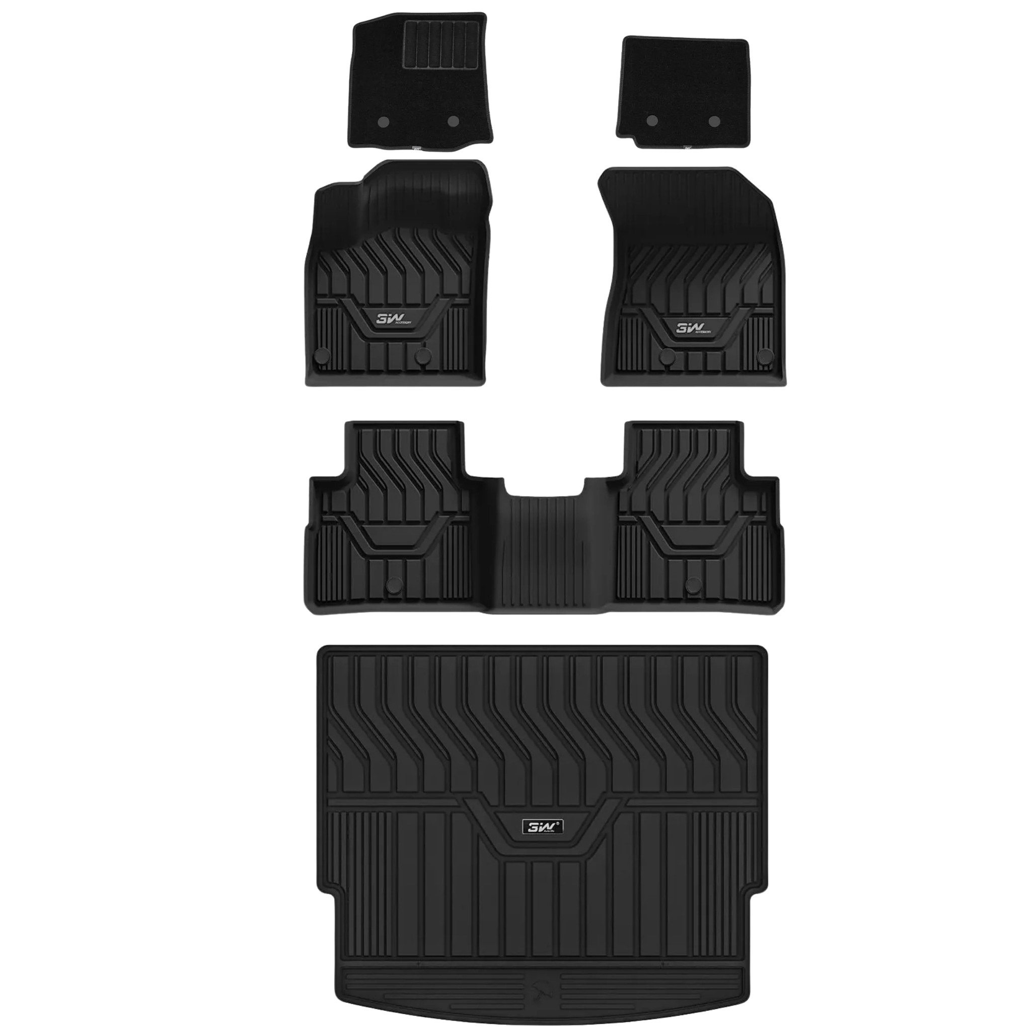 Nissan X-Trail 2023-2025 Adrian Car Mats - Pro Series