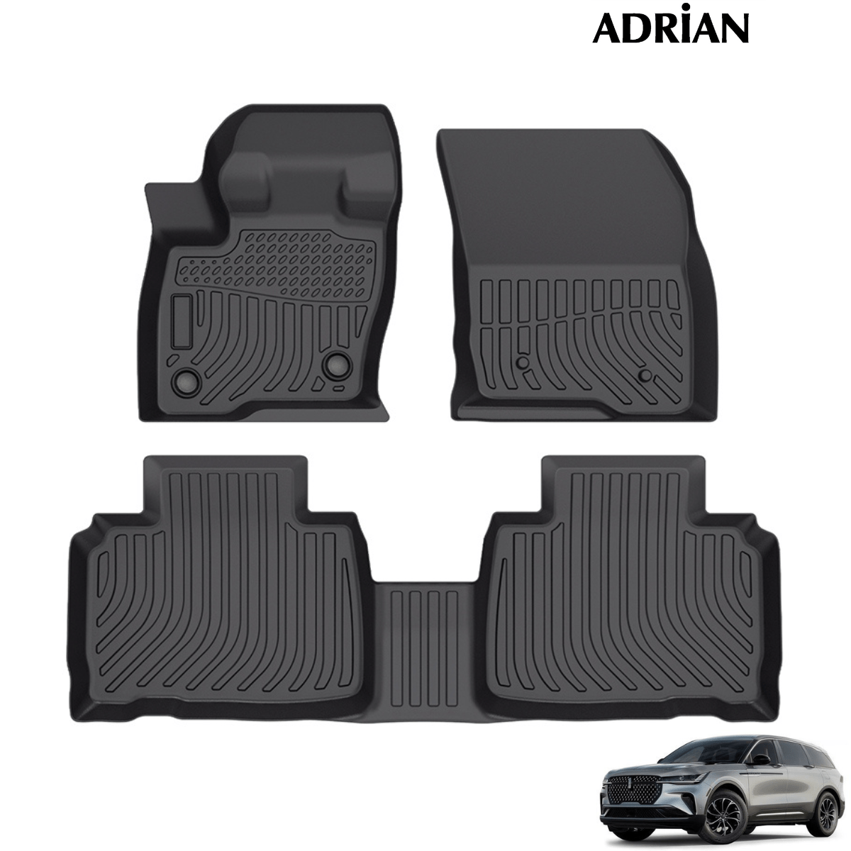 Lincoln Nautilus 2023 - 2025 - Comfort Series Car Mats - Adrian