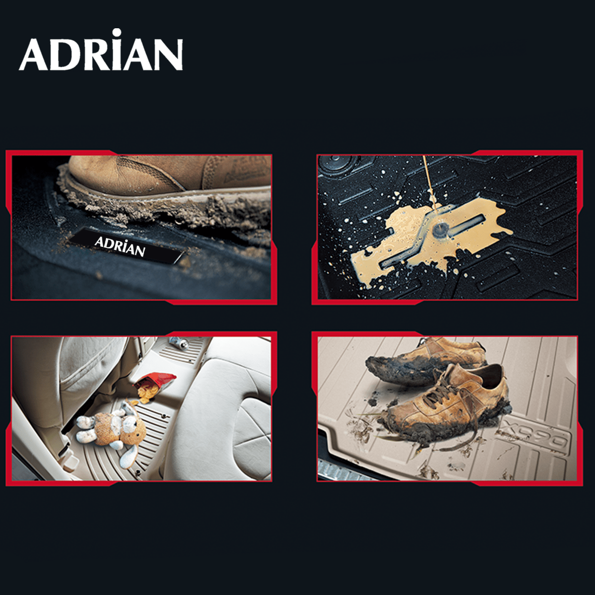 Mazda CX 60 2022 - 2025 - Sport Series Car Mats - Adrian