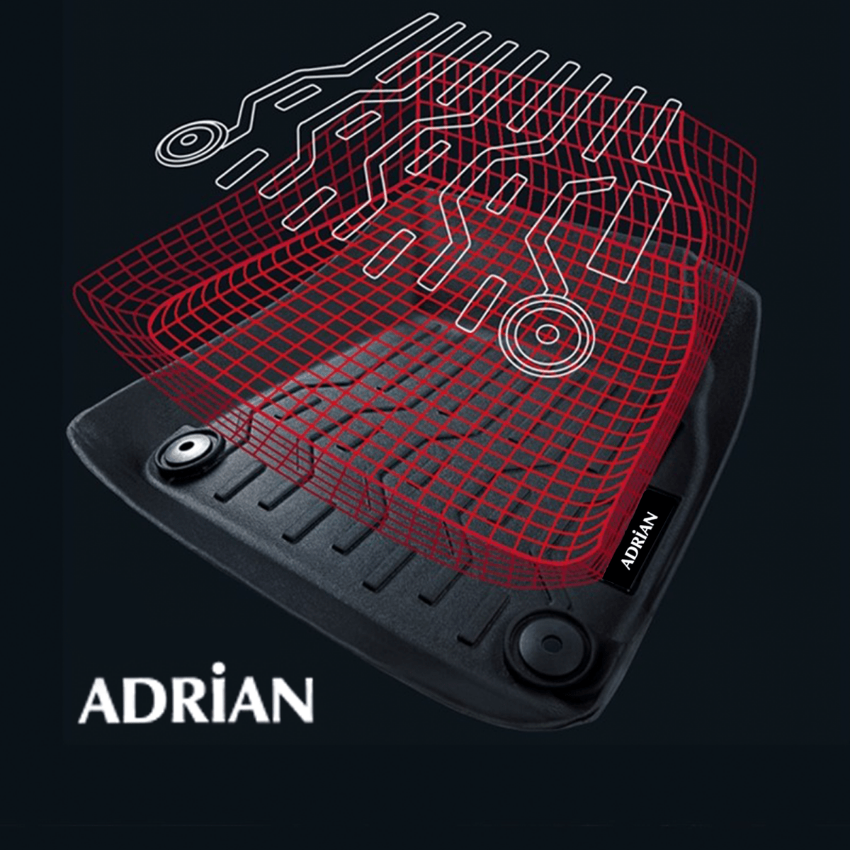 Mazda CX 60 2022 - 2025 - Sport Series Car Mats - Adrian