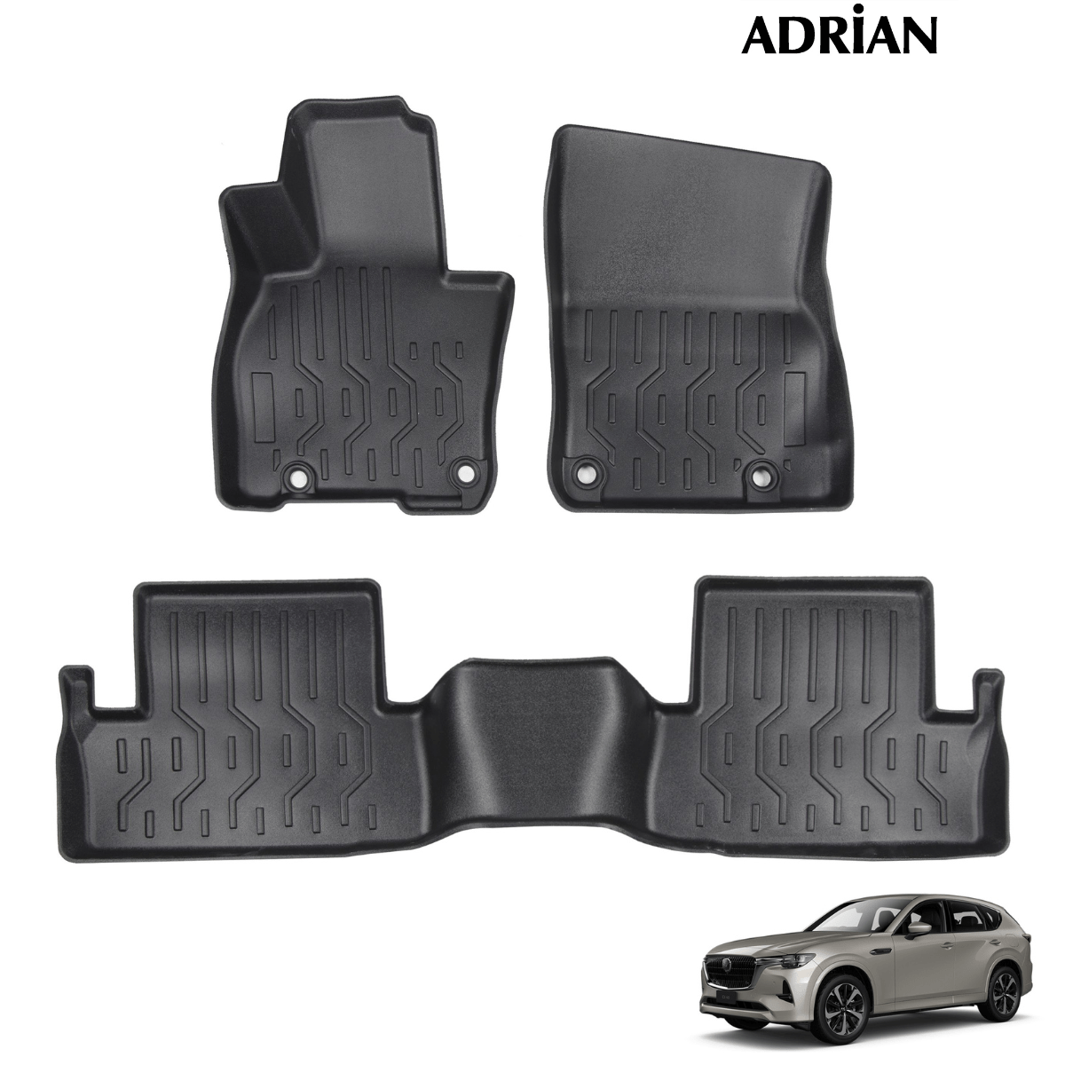 Mazda CX 60 2022 - 2025 - Sport Series Car Mats - Adrian