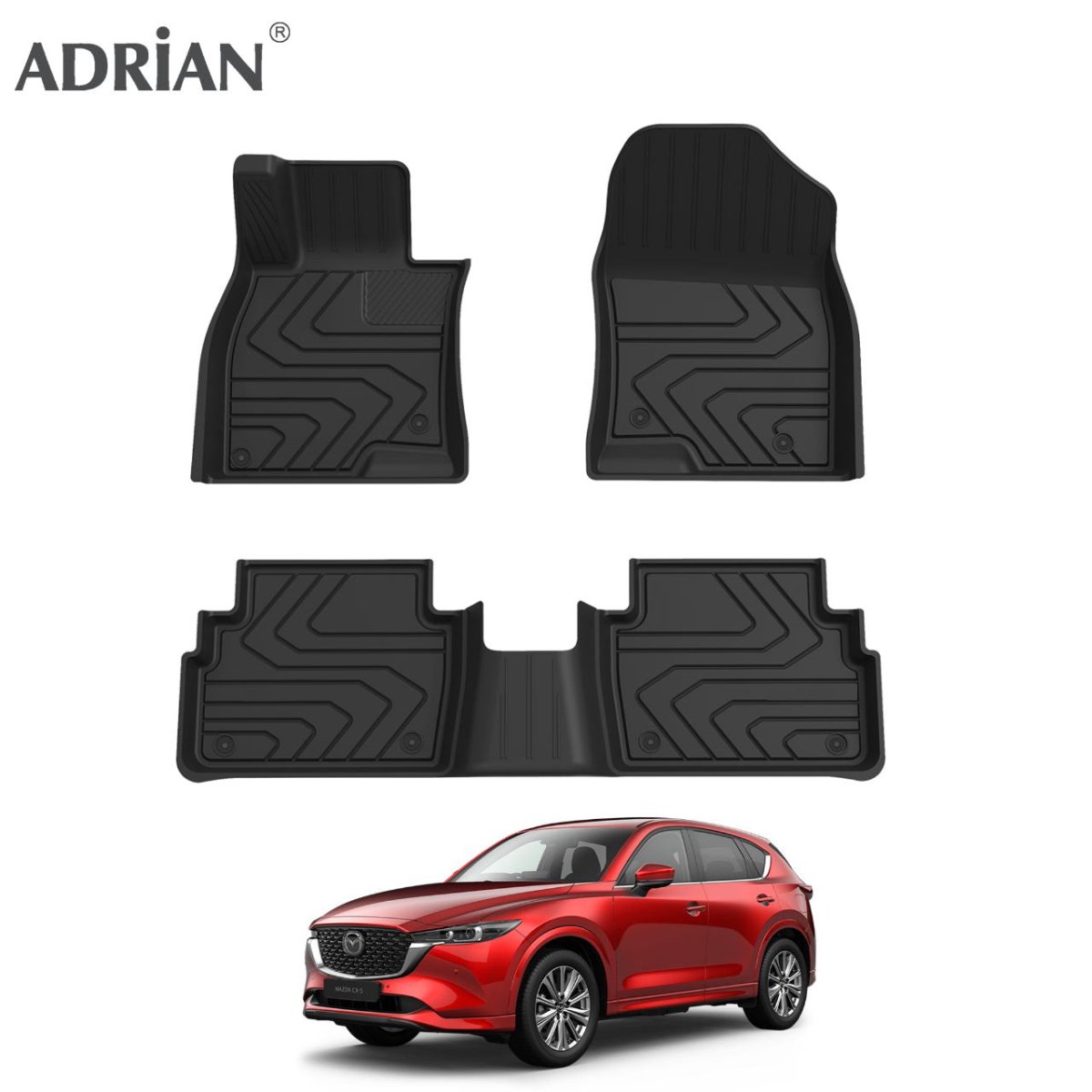 Mazda - CX5 2018 - 2025 - Adrian Car Mats Pro Series - Adrian