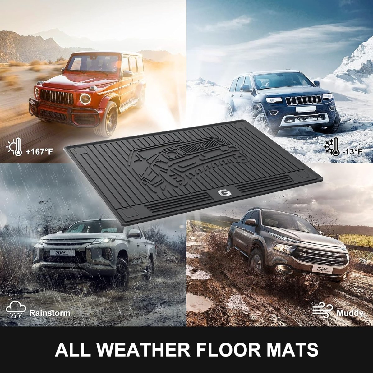 Mercedes G class 2018 - 2024 - Adrian Pro Trunk Mat - Adrian