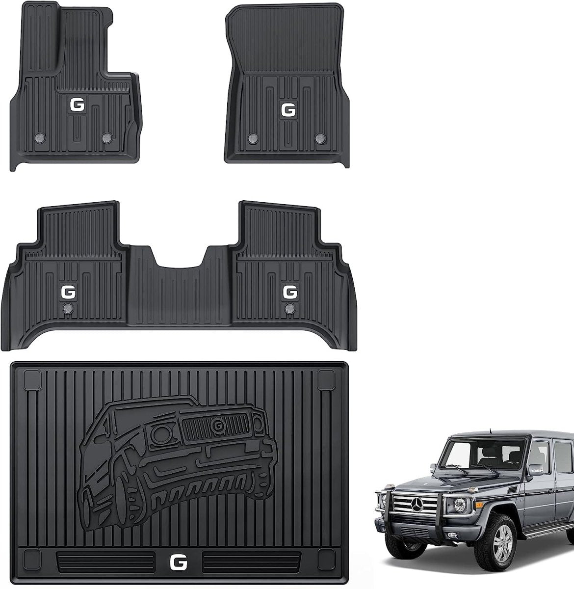 Mercedes G Class 2018 - 2025 - Adrian Pro Series Car Mats - Adrian