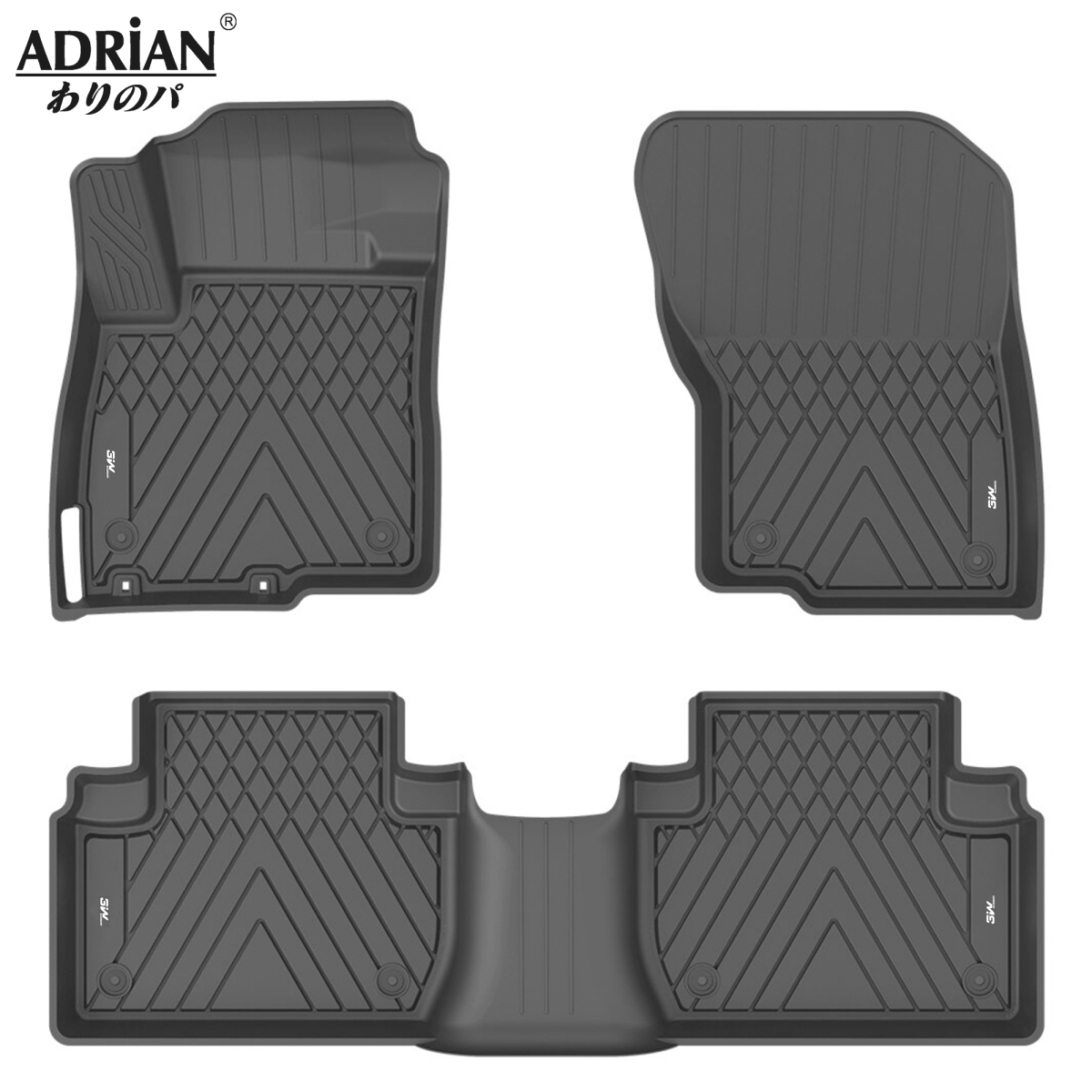 Mitsubishi Pajero 2006 - 2025 - Adrian Car Mats Pro Series - Adrian