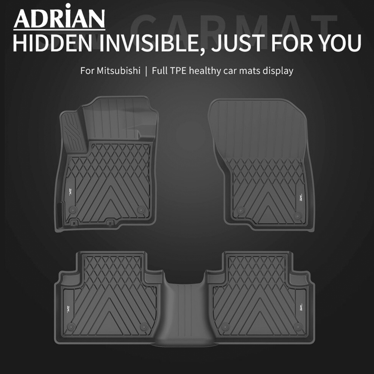 Mitsubishi Pajero 2006 - 2025 - Adrian Car Mats Pro Series - Adrian
