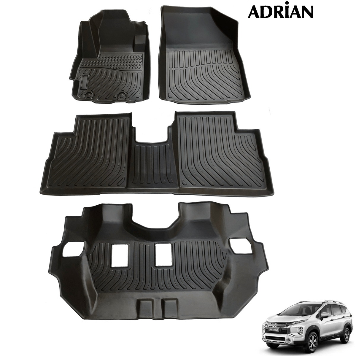 Mitsubishi Xpander 2021 - 2024 - Comfort Series Car Mats - Adrian