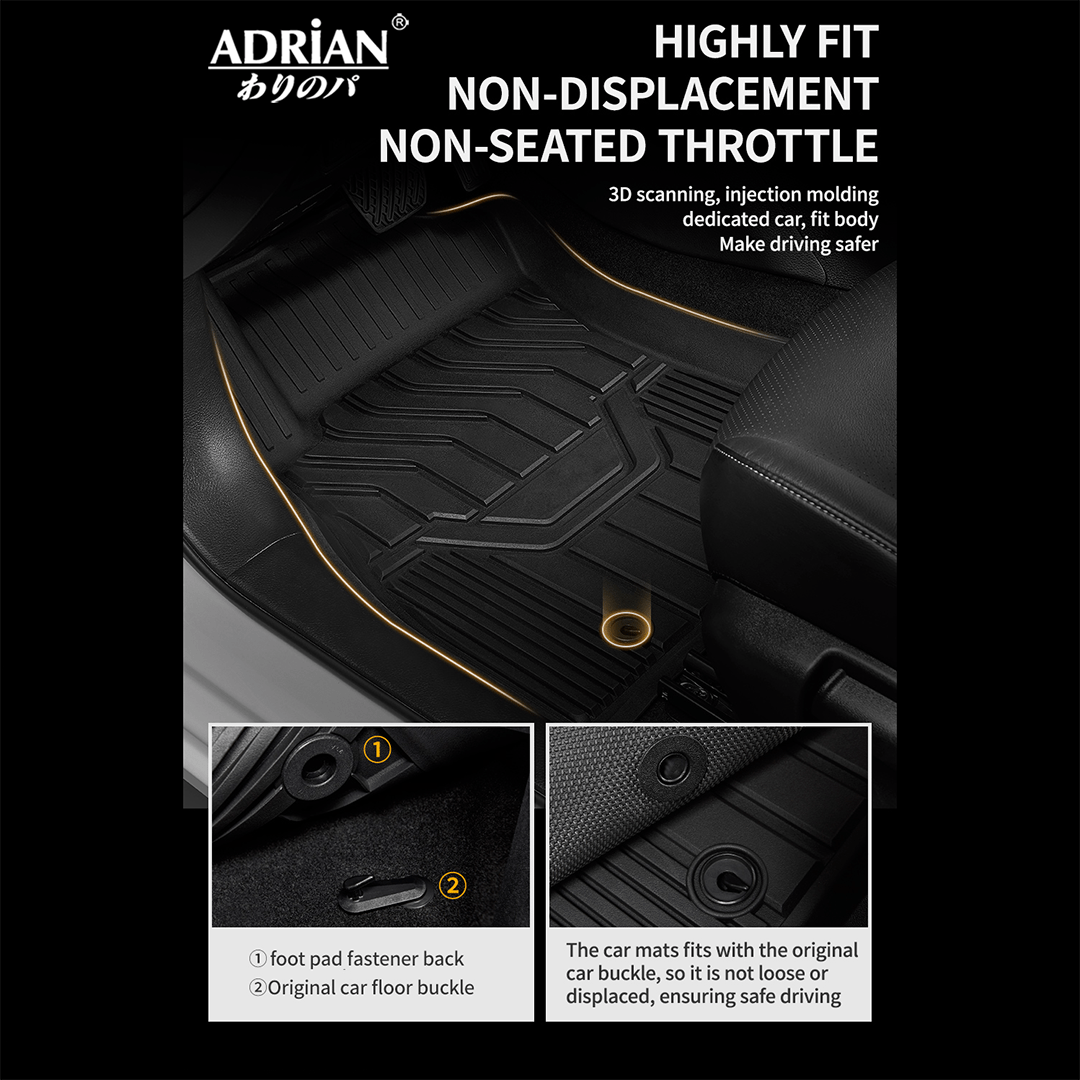 Nissan Patrol 2010 - 2024 - Adrian Car Mats Pro Series - Adrian