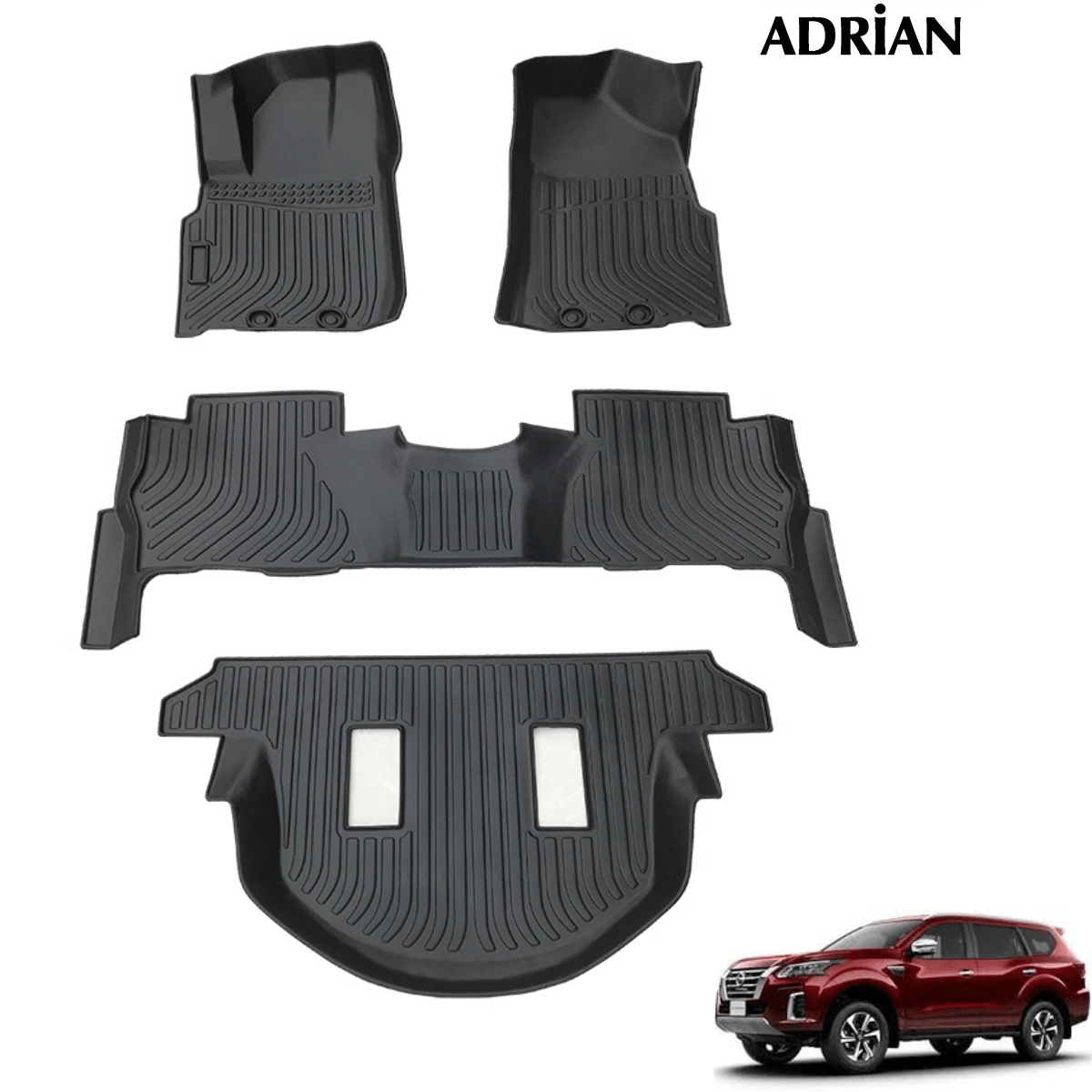 Nissan X Terra 2019 - 2025 - Comfort Series Car Mats - Adrian