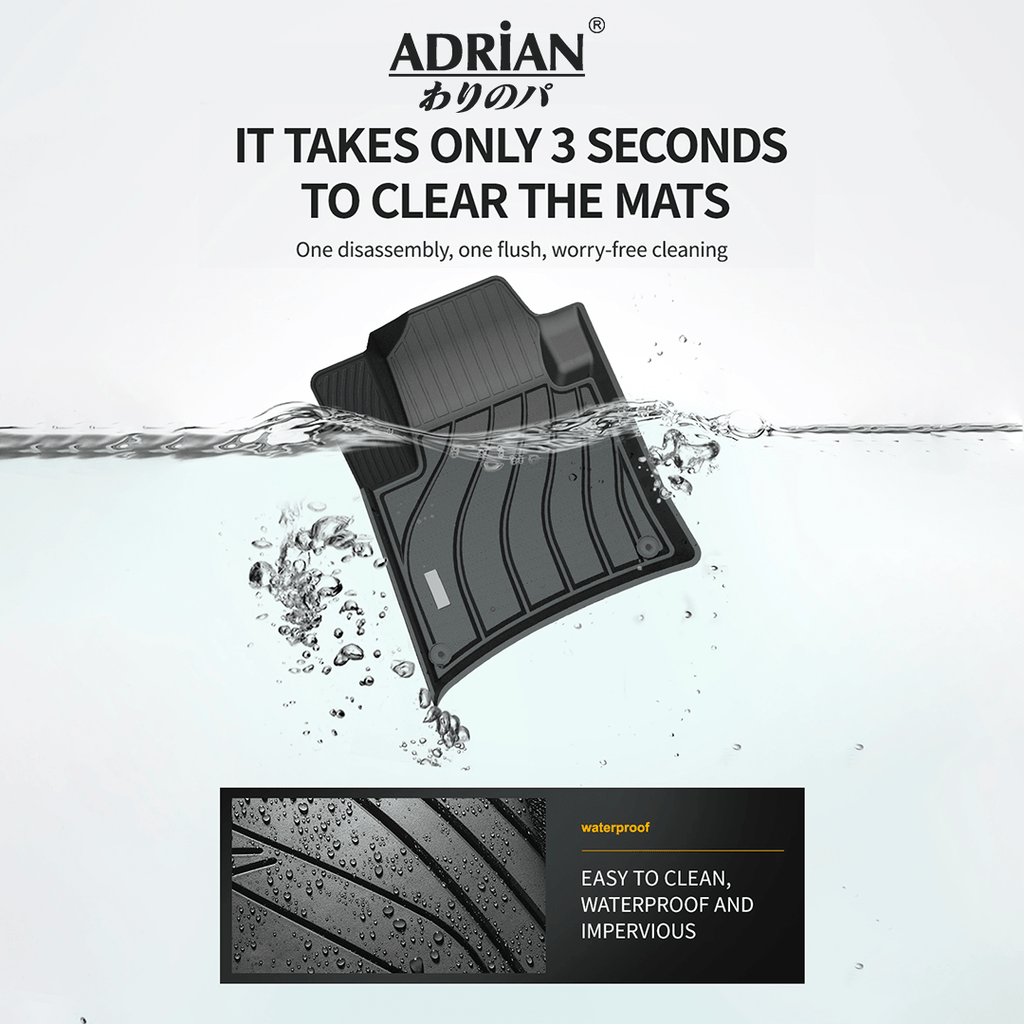 Porsche Cayenne 2018 - 2024/ VW Touareg - Adrian Car Mats Pro Series - Adrian