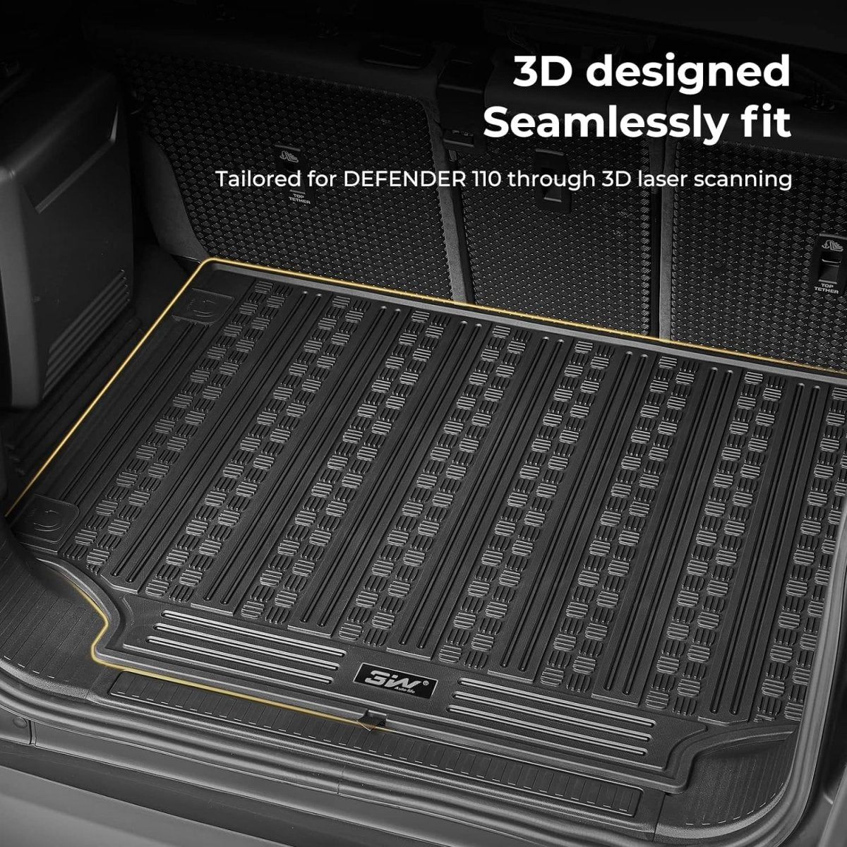 Range Rover Defender 110 (4 Doors) 2020 - 2024 - Adrian Trunk Mats Pro Series - Adrian