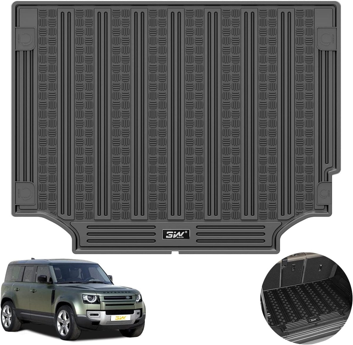 Range Rover Defender 110 (4 Doors) 2020 - 2024 - Adrian Trunk Mats Pro Series - Adrian