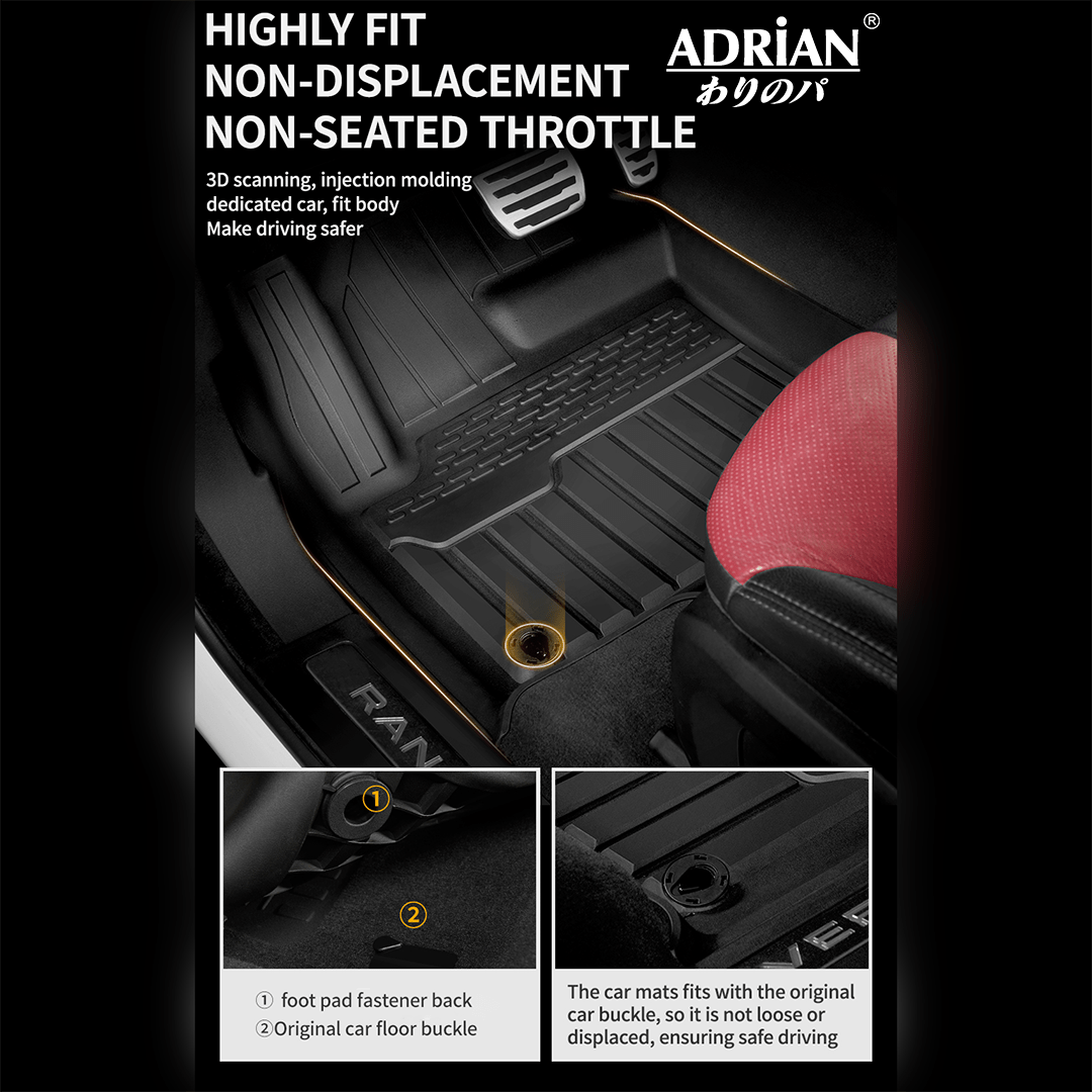 Range Rover Defender (2 Doors) 2020 - 2025 - Adrian Car Mats Pro Series - Adrian