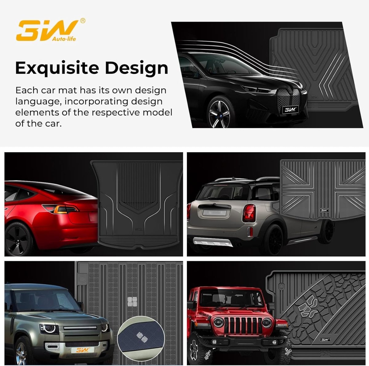 Range Rover / Range Rover Sport 2023 - 2025 - Adrian Pro Series Trunk Mat - Adrian