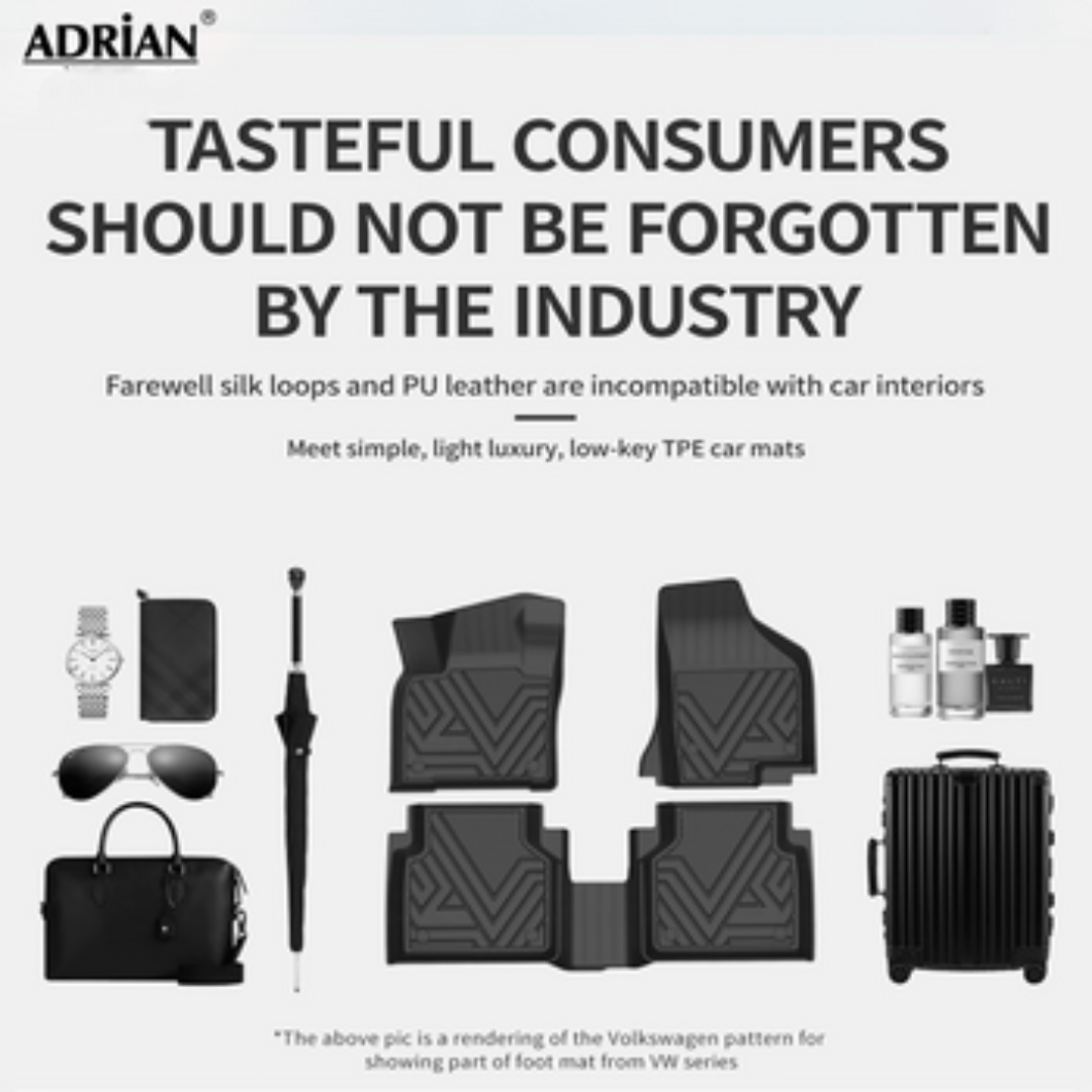 Skoda Kodiaq 2017 - 2024 Adrian Car mats Pro Series - Adrian