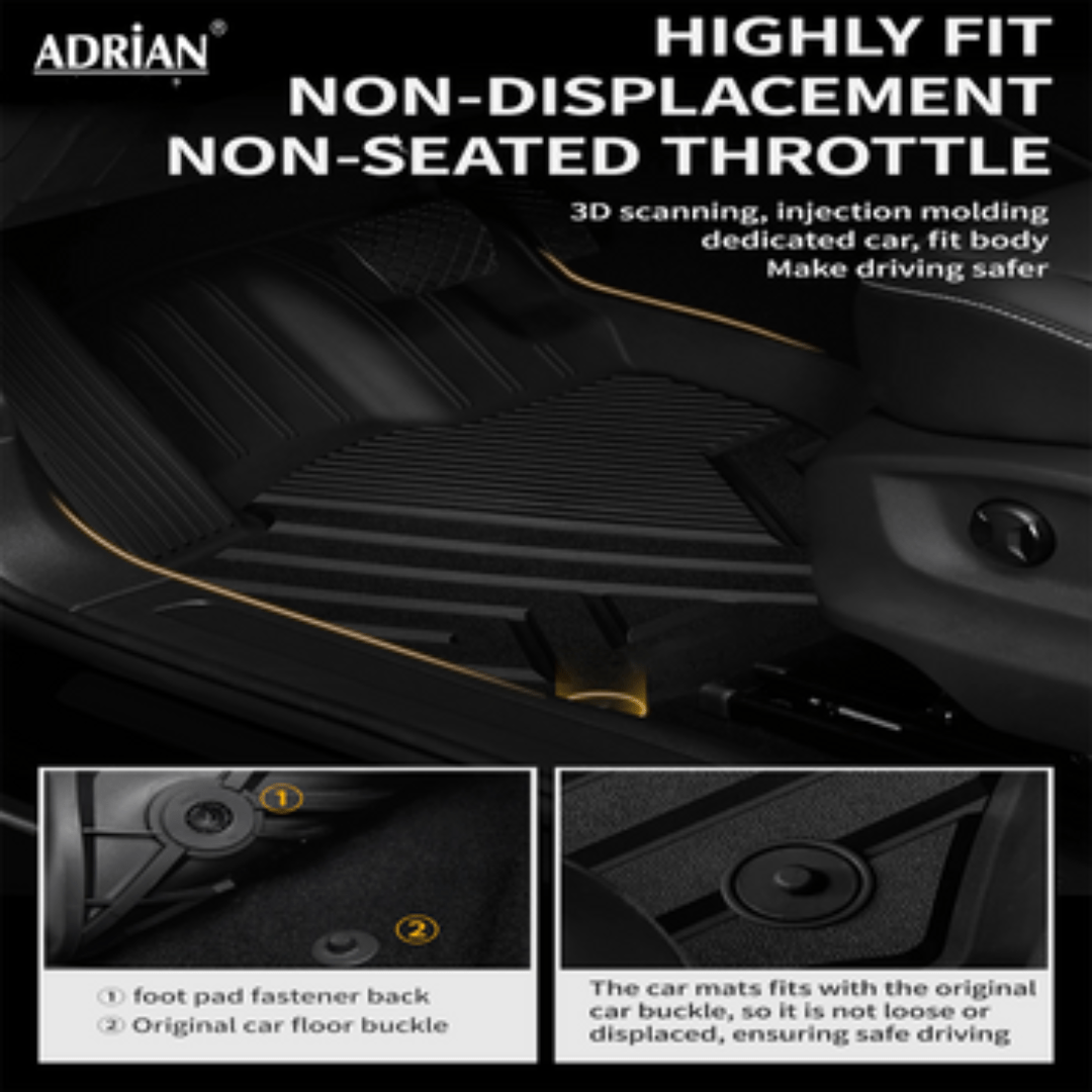 Skoda Kodiaq 2017 - 2024 Adrian Car mats Pro Series - Adrian