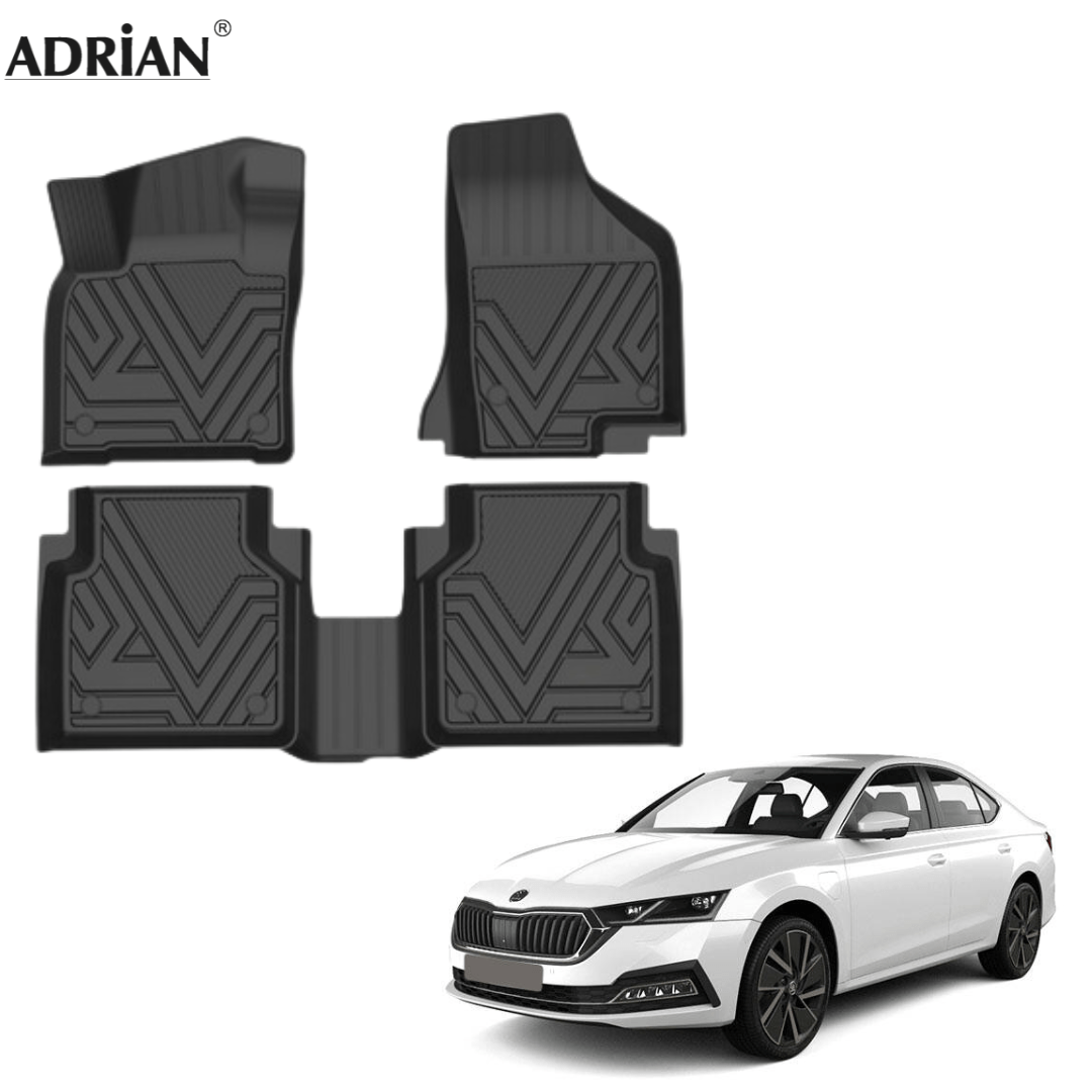 Skoda Octavia A8 2021 - 2025 Adrian Pro Series Car Mats - Adrian