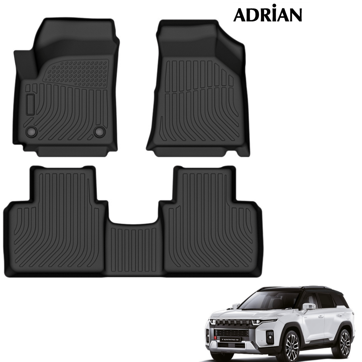 Ssang Yong KGM Torres 2024 - 2025 - Sport Series Car Mats - Adrian