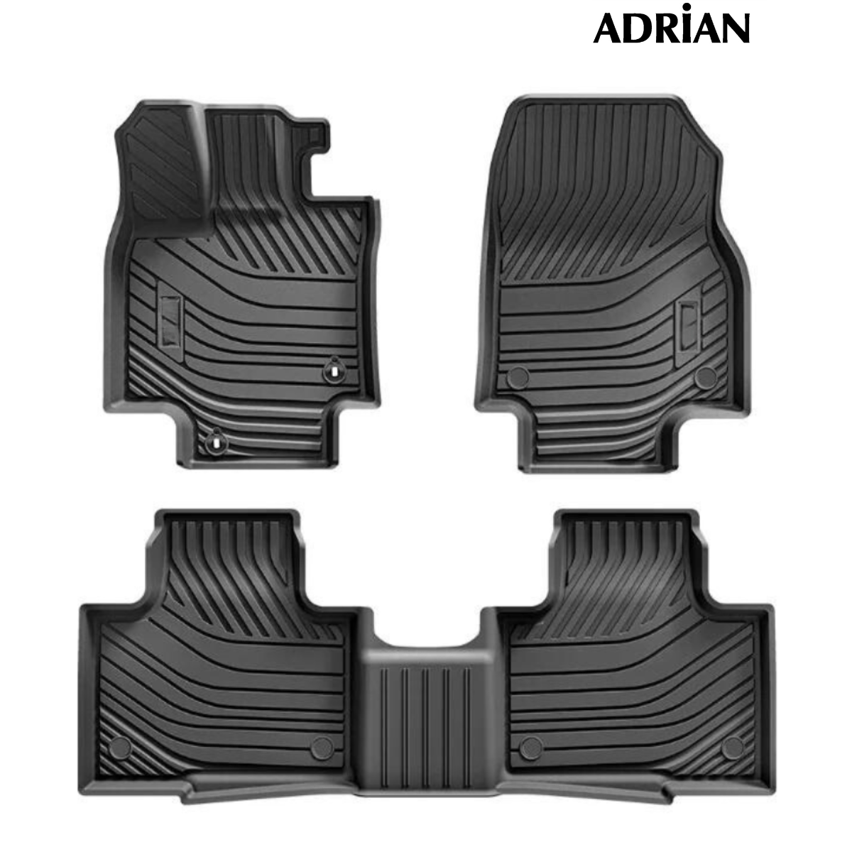Toyota Highlander 2021 - 2025 - Adrian Car Mats Pro Series - Adrian