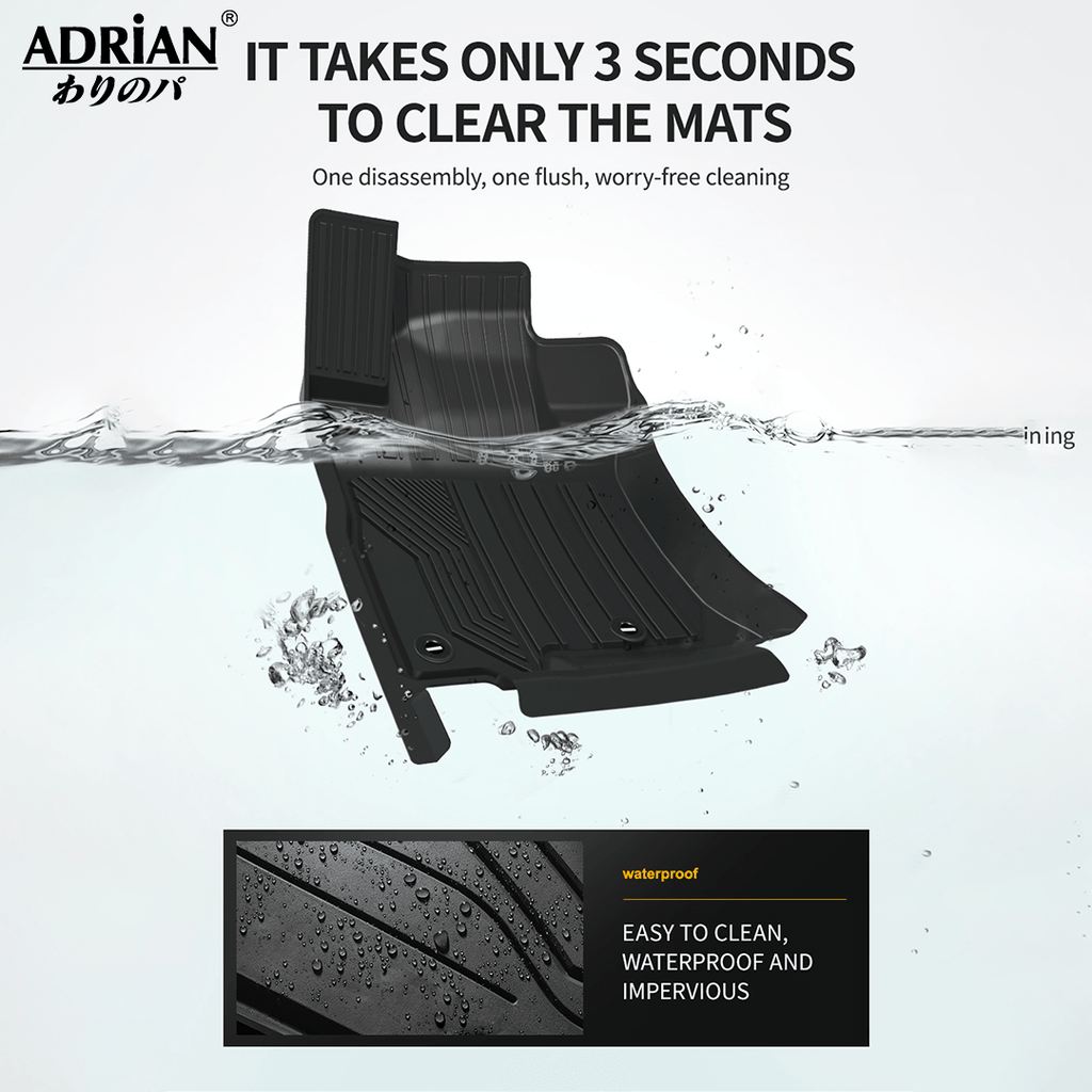 Toyota Highlander 2021 - 2025 - Adrian Car Mats Pro Series - Adrian