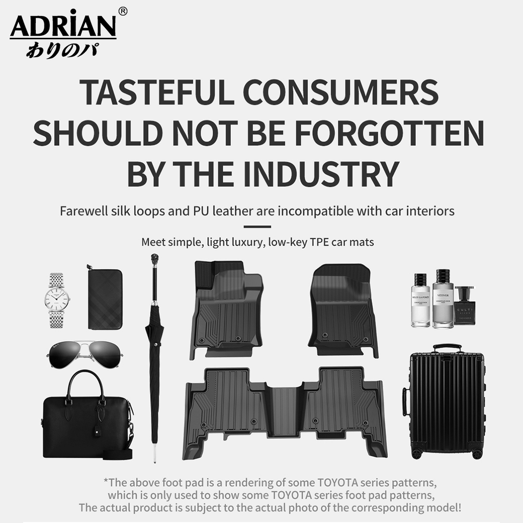 Toyota Highlander 2021 - 2025 - Adrian Car Mats Pro Series - Adrian
