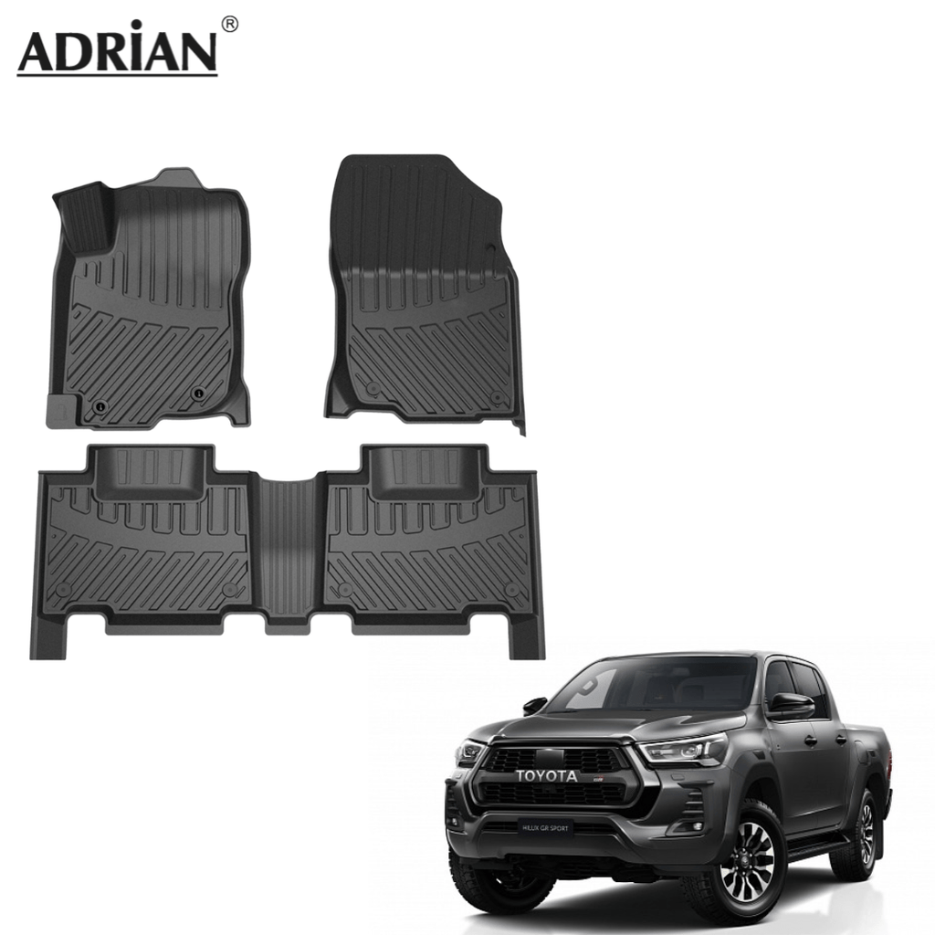 Toyota Hilux Double Cab 2016 - 2025 - Adrian Car Mats Pro Series - Adrian