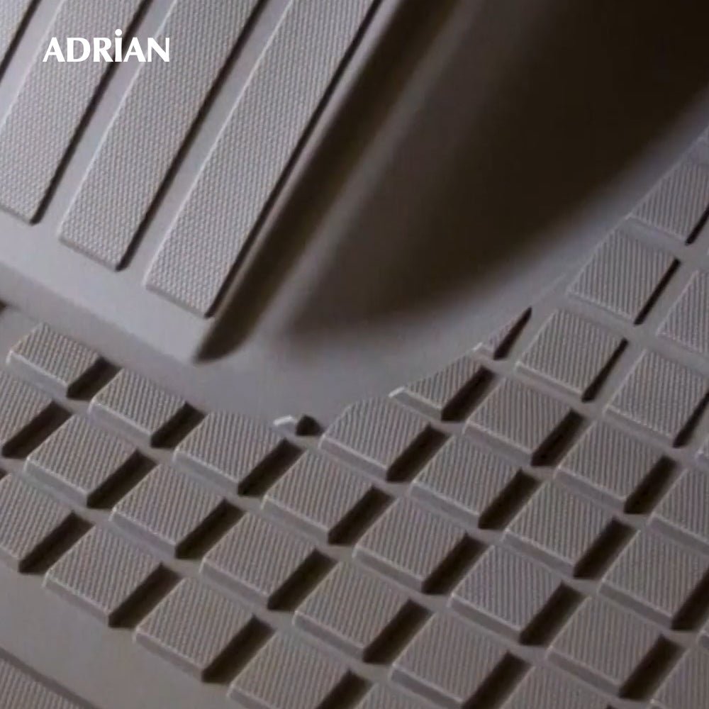 Toyota Land cruiser 2022 - 2025 (3 Rows) Beige Color Pro Series Car Mats - Adrian