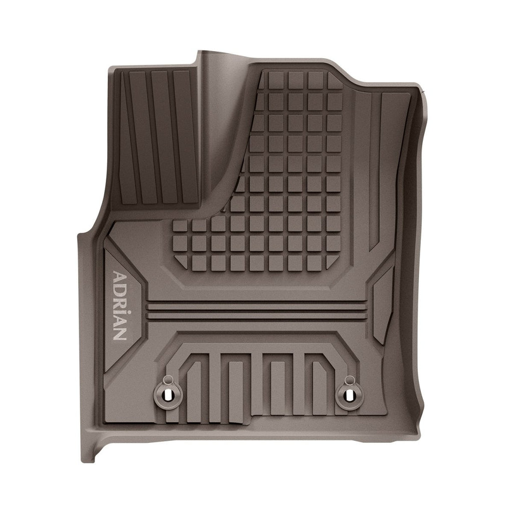 Toyota Land cruiser 2022 - 2025 (3 Rows) Beige Color Pro Series Car Mats - Adrian