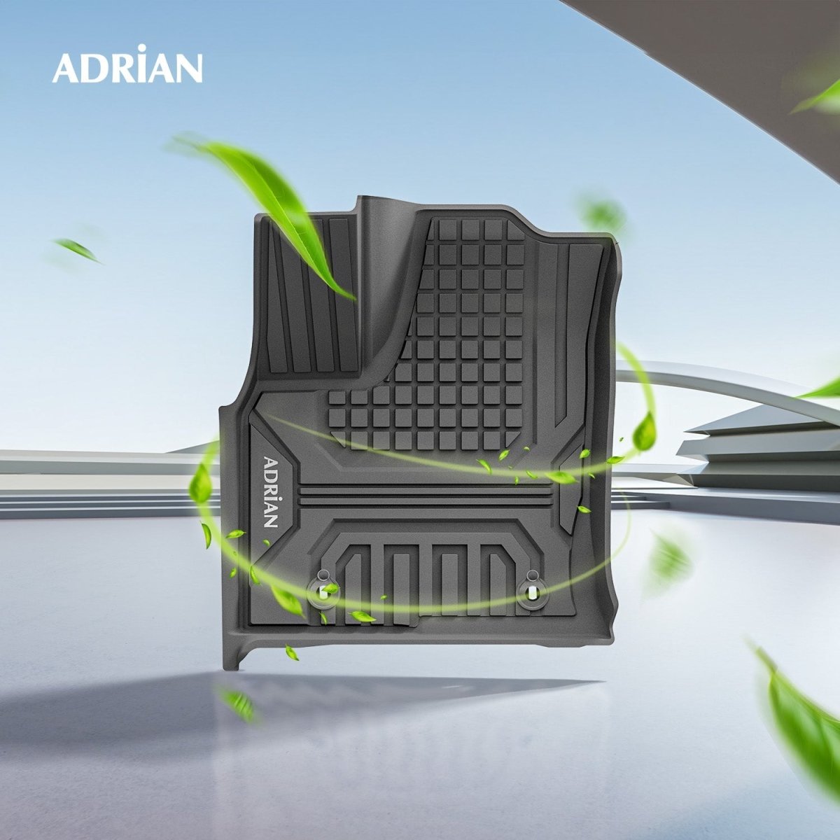 Toyota Land cruiser 2022 - 2025 (3 Rows) Black Color - Pro Series Car Mats - Adrian