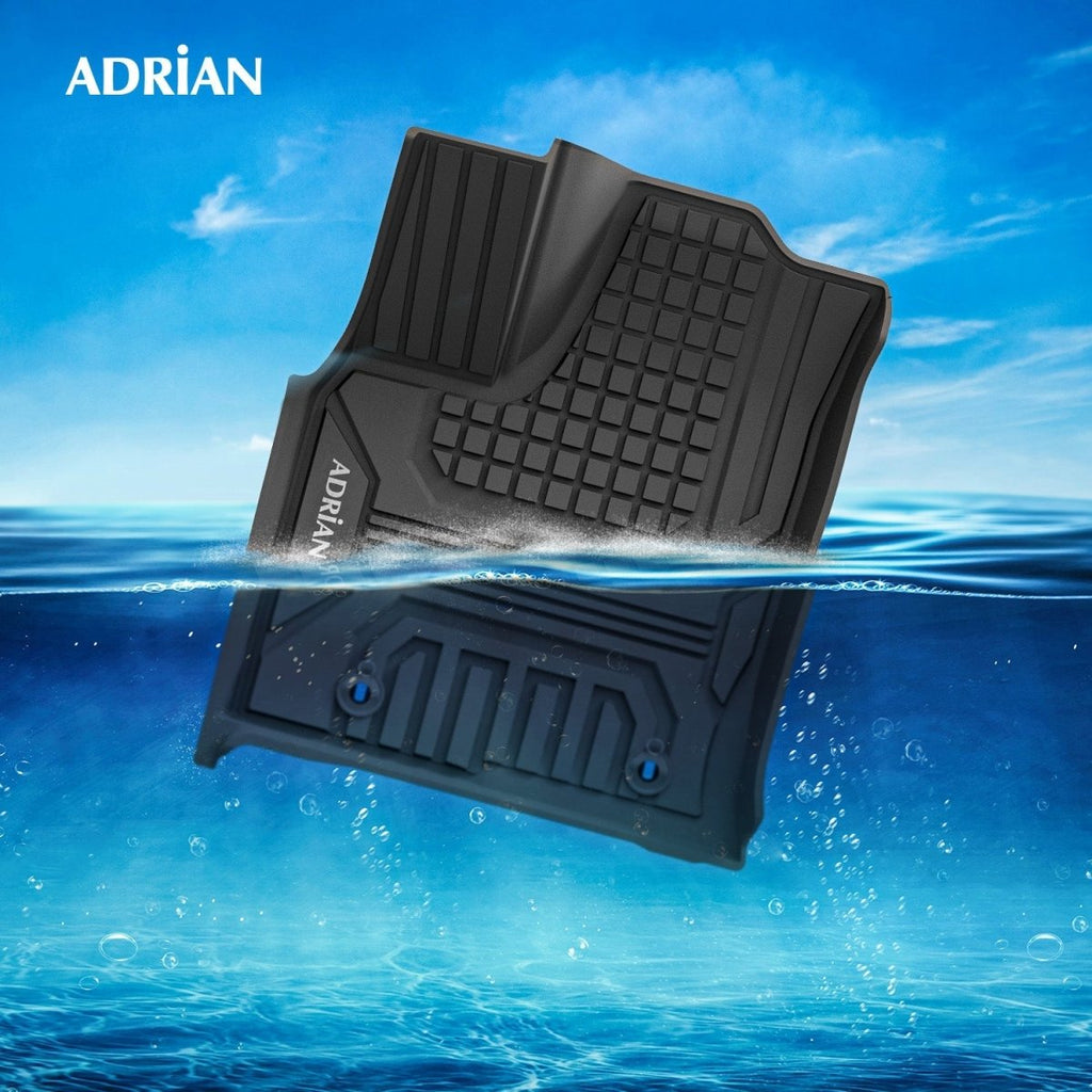 Toyota Land cruiser 2022 - 2025 (3 Rows) Black Color - Pro Series Car Mats - Adrian