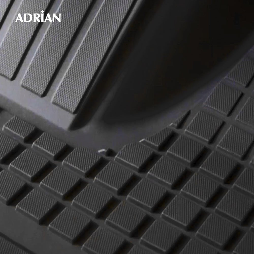 Toyota Land cruiser 2022 - 2025 (3 Rows) Black Color - Pro Series Car Mats - Adrian