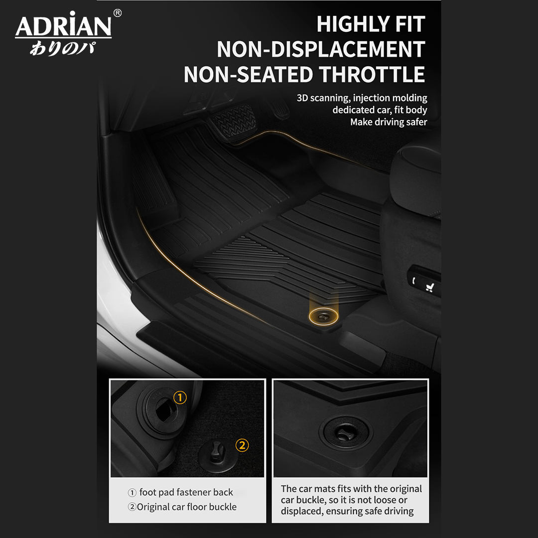 Toyota Rav4 2019 - 2025 (Petrol only not hybrid) - Adrian Car Mats Pro Series - Adrian