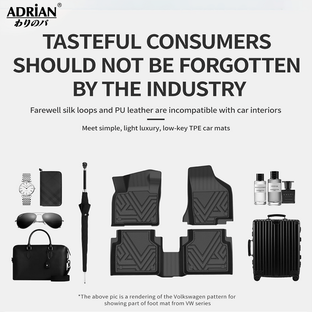 Volkswagen Tiguan/ Passat 2016 - 2024 - Adrian Car Mats Pro Series - Adrian