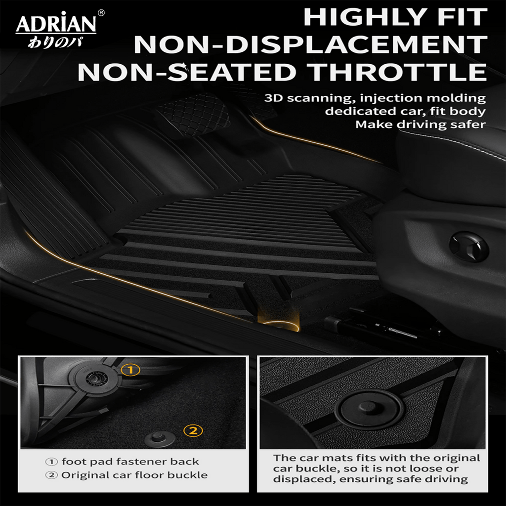 Volkswagen Tiguan/ Passat 2016 - 2024 - Adrian Car Mats Pro Series - Adrian